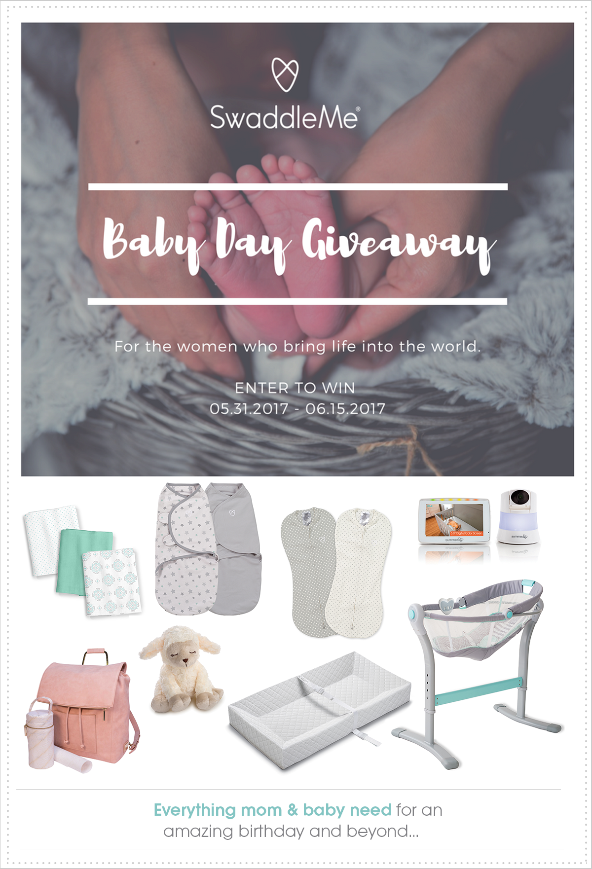 Read more about the article 2017 SwaddleMe Baby Day Giveaway
