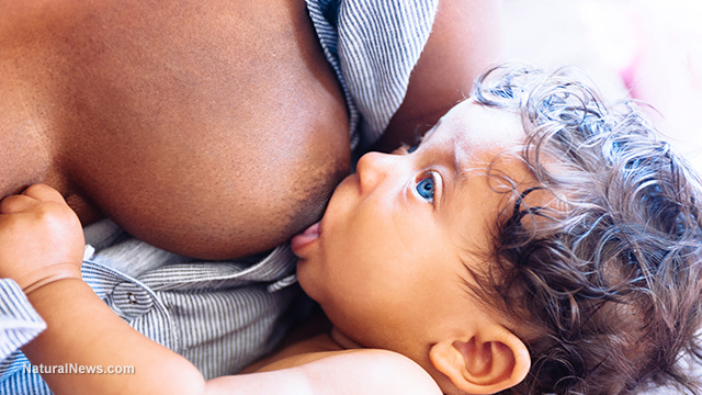 Woman-Breastfeeding-Baby-Infant-Milk